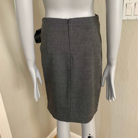 3.1 PHILLIP LIM Vintage Wool Blend Skirt Black & White Textured - Picture 11 of 15